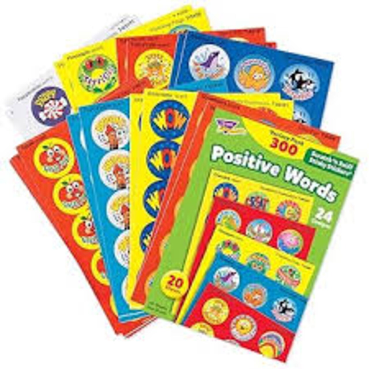 Positive Words Scratch ’n Sniff Stinky Stickers® Variety Pack – 300 Count Scented Reward Stickers